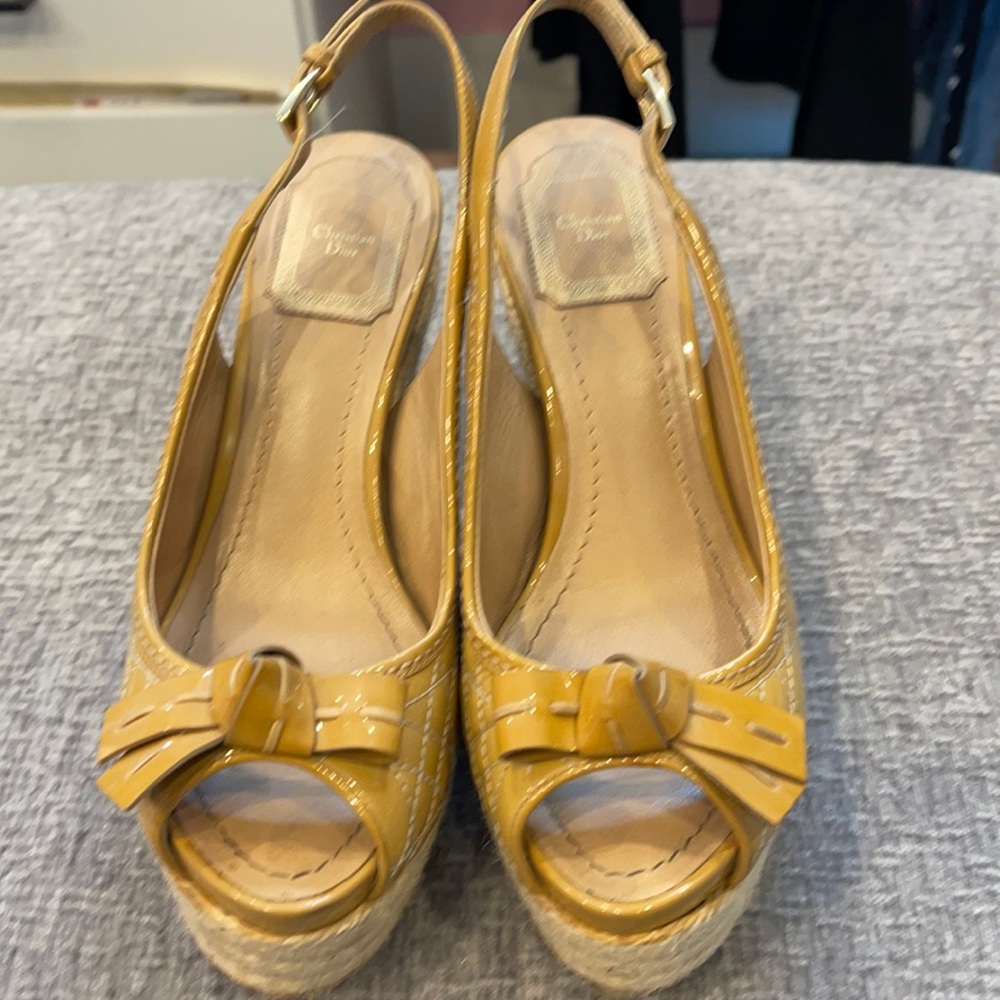 Genuine Dior wedges